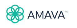 Amava Logo__Horizontal Teal and Navy